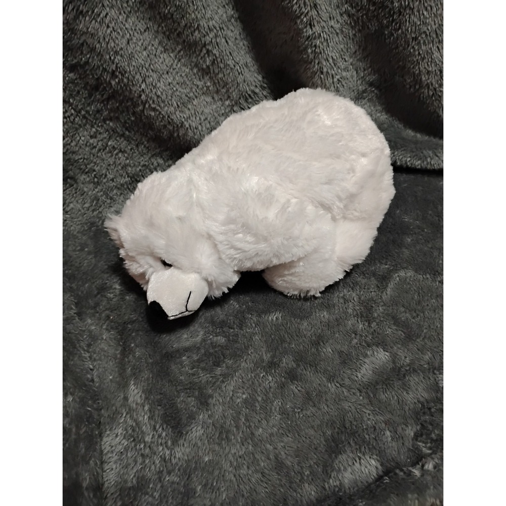 Slushy Fluffy Polar Bear Jumbo Plush Stuffed Animal 10"